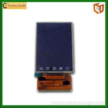 TFT 2.8" with 240 X 320 Dots Resolution, No I-Con Touch Screen, Soldering Cable LCD Screen